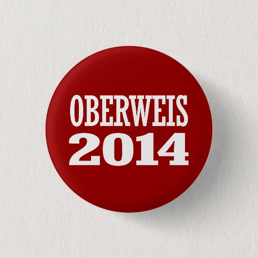 OBERWEIS 2014 RONDE BUTTON 3,2 CM (Voorkant)