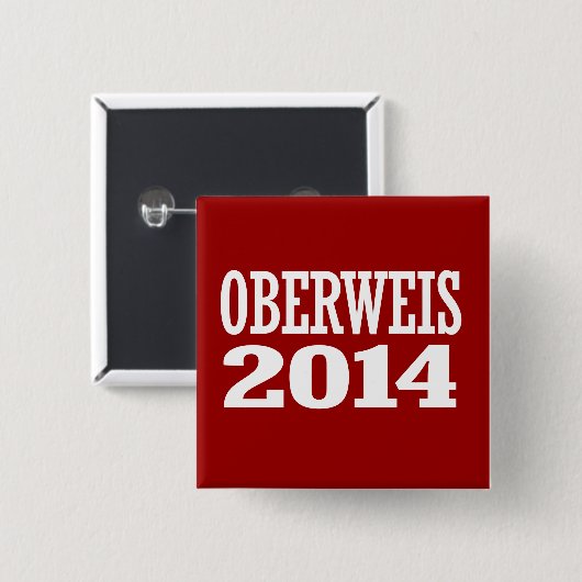 OBERWEIS 2014 VIERKANTE BUTTON 5,1 CM (Voorkant /achterkant)