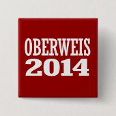 OBERWEIS 2014 VIERKANTE BUTTON 5,1 CM (Voorkant)