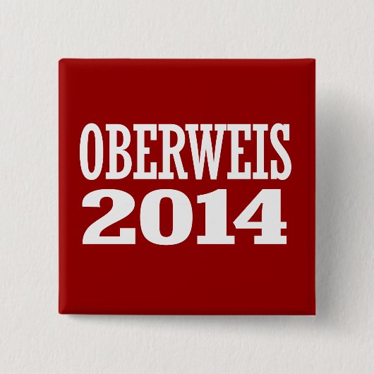 OBERWEIS 2014 VIERKANTE BUTTON 5,1 CM (Voorkant)