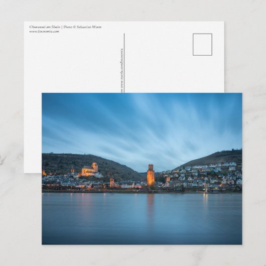 Oberwesel Duitsland Briefkaart (Voorkant / Achterkant)