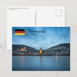 Oberwesel Duitsland Briefkaart