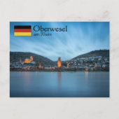 Oberwesel Duitsland Briefkaart (Voorkant)