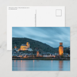 Oberwesel Duitsland Briefkaart