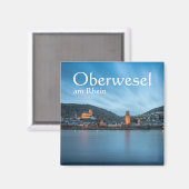 Oberwesel Duitsland Souvenir Magneet (Voorkant / Achterkant)