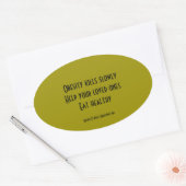 Obesitas Ovale Sticker (Envelop)
