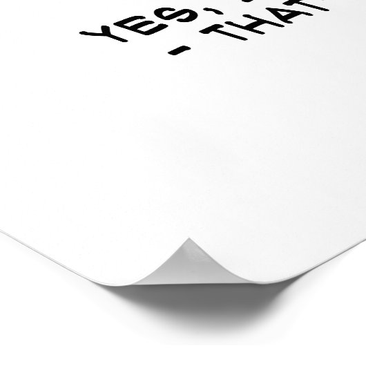 Obesitas Sumo Cartoon Poster (Hoek)