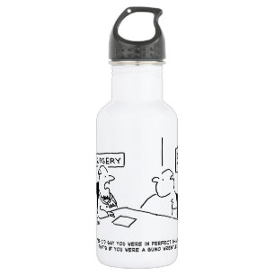 Obesitas Sumo Cartoon Waterfles