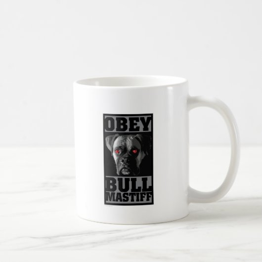 OBEY! BULLMASTIFF KOFFIEMOK (Rechts)