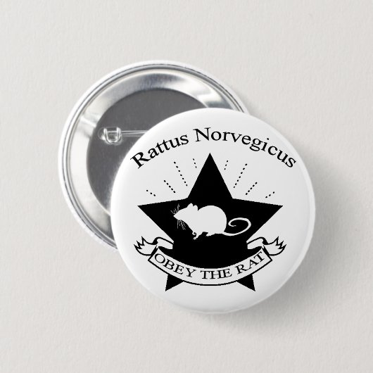 Obey Button (Voorkant /achterkant)