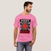 Obey Colombia T-shirt (Voorkant volledig)