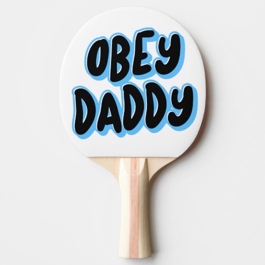 OBEY DADDY PING PONG PADDLE TAFELTENNISBATJE (Voorkant)