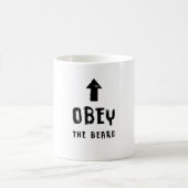 Obey de baard! koffiemok (Center)