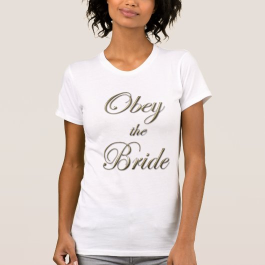 Obey de Bride Tanktop (Voorkant)