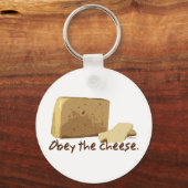 Obey de Kaas Sleutelhanger (Voorkant)