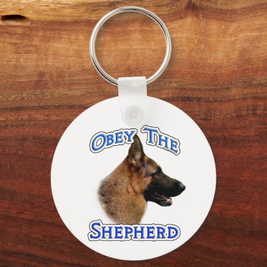 Obey de Shepherd Sleutelhanger (Achterkant)
