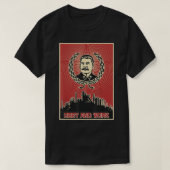Obey en Work Stalin SOVI8 propaganda T-shirt (Design voorkant)