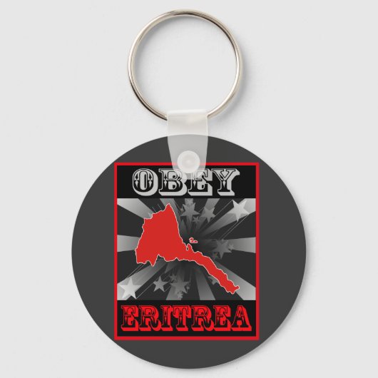 Obey Eritrea Sleutelhanger (Voorkant)