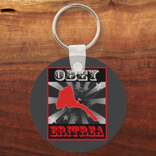 Obey Eritrea Sleutelhanger (Voorkant)