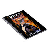 Obey Ernst Notitieboek (Rechterzijde)