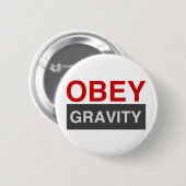 Obey Ernst Ronde Button 5,7 Cm (Voorkant /achterkant)