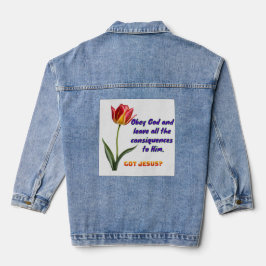Obey God Denim Jas Jacket