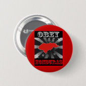 Obey Honduras Ronde Button 5,7 Cm (Voorkant /achterkant)