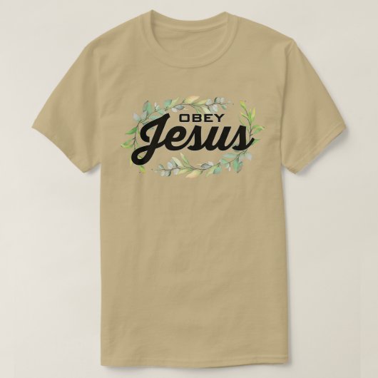 Obey Jesus 2 T-shirt (Design voorkant)