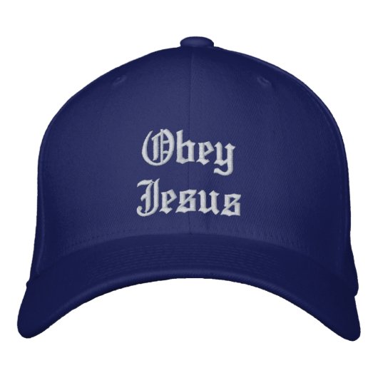 Obey Jesus Pet (Voorkant)