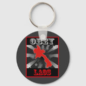 Obey Laos Sleutelhanger (Voorkant)