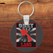 Obey Laos Sleutelhanger (Voorkant)