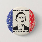 Obey Obama Button (Voorkant)