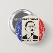 Obey Obama Button (Voorkant /achterkant)