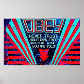 Obey! Poster (Voorkant)