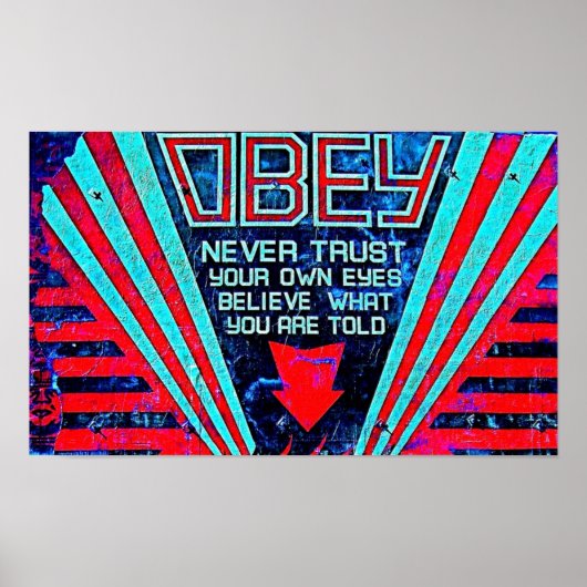 Obey! Poster (Voorkant)