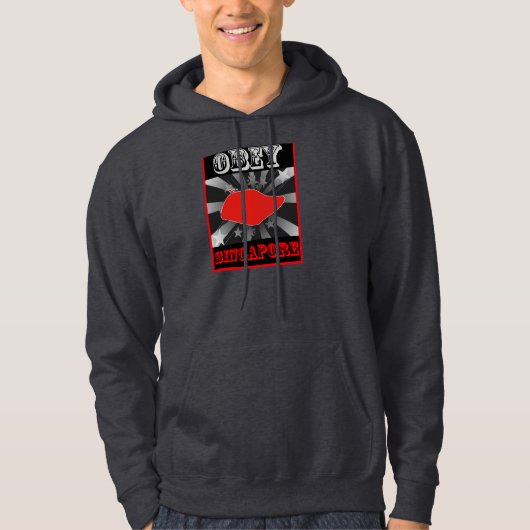 Obey Singapore Hoodie (Voorkant)