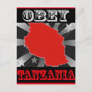 Obey Tanzania Briefkaart