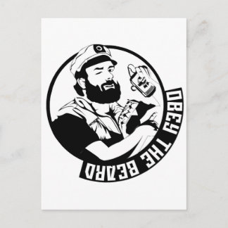 Obey the Beard Briefkaart