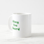 Obey the Beard Koffiemok (Voorkant links)