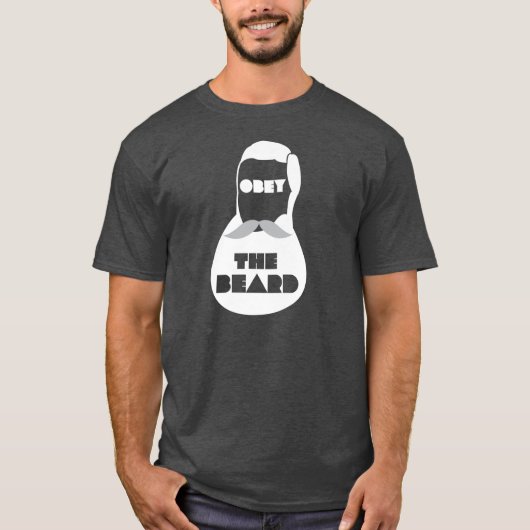 OBEY the Beard T-shirt (Voorkant)