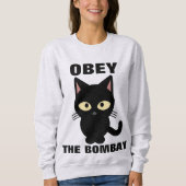 OBEY THE BOMBAY Cat T-shirts (Voorkant)