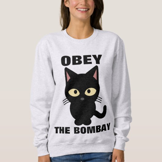 OBEY THE BOMBAY Cat T-shirts (Voorkant)