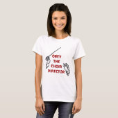 Obey the Choir Director T-shirt (Voorkant volledig)