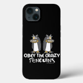 Obey The Crazy Penguins Case-Mate iPhone Case (Achterkant)