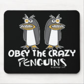 Obey The Crazy Penguins Muismatten (Voorkant)