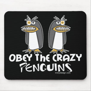 Obey The Crazy Penguins Muismatten