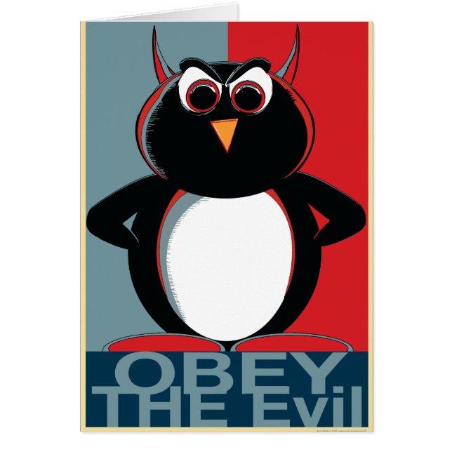 OBEY the Evil Penguin™ (Voorkant)