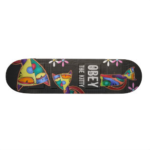 Obey The Kat Skateboard