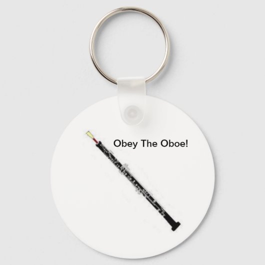 Obey The Oboe! Sleutelhanger (Voorkant)