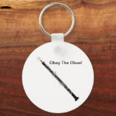 Obey The Oboe! Sleutelhanger (Voorkant)